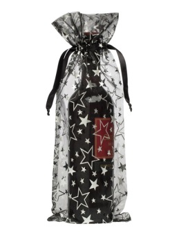 images/productimages/small/Organza zakken Ster Fles zwart.jpg